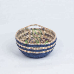 Beautiful Scandinavian Design Woven Seagrass Storage Basket Hamper Organizer From Vietnam SG 09 05 369 01