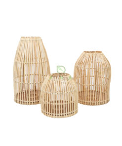 Best Selling Bamboo Lamp Shades With Natural Color R 17 21 001 01 L