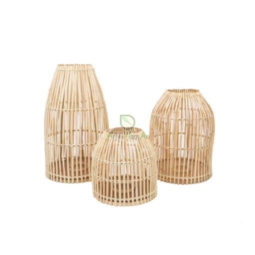Best Selling Bamboo Lamp Shades With Natural Color R 17 21 001 01 L