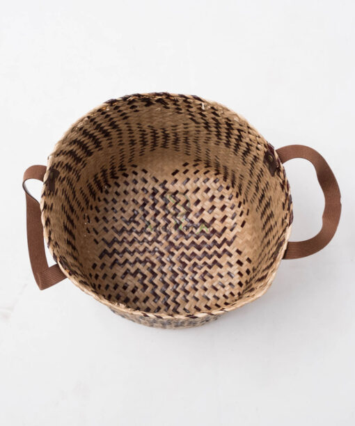 Best quality seagrass round basket seagrass laundry basket seagrass plant basket SG 06 05 432 01
