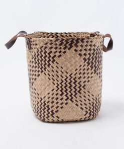 Best quality seagrass round basket seagrass laundry basket seagrass plant basket SG 06 05 432 01