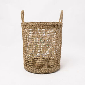 Best selling folding seagrass laundry basket SG 06 05 313 01