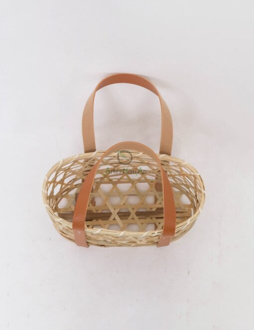 Eco Friendly Bamboo Shopping Basket Also Women Handbags NB 09 11 001 01