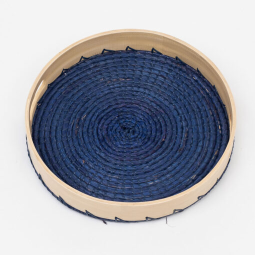 Eco Friendly Seagrass Bamboo Decorative Serving Tray SGS 09 03 055 01