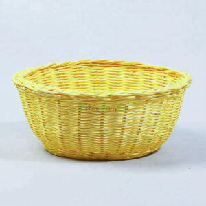 Eco-friendly Yellow Rattan Basket From Vietnam R 09 05 142 1