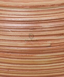 Ecofriendly spun bamboo hanging lamp shape bamboo hanging lantern S 15 21 005 01