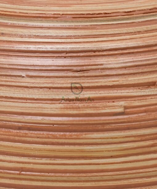 Ecofriendly spun bamboo hanging lamp shape bamboo hanging lantern S 15 21 005 01