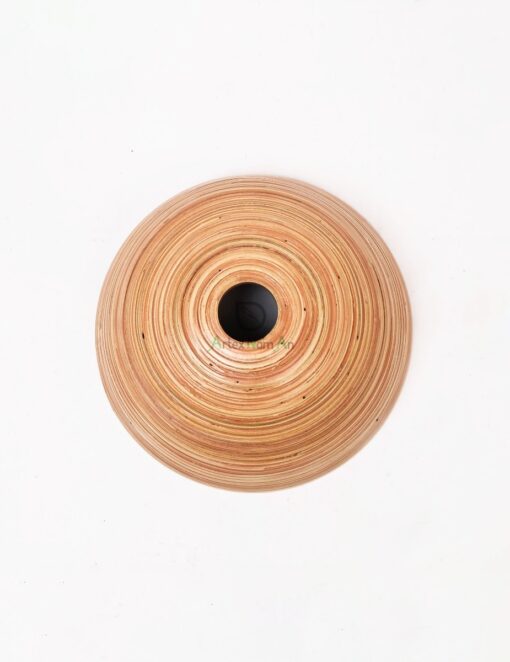Ecofriendly spun bamboo hanging lamp shape bamboo hanging lantern S 15 21 005 01