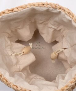 Guarantee Product Water Hyacinth Bucket Bag W 43 11 002 03