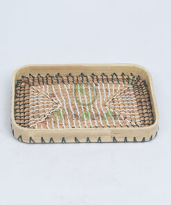 Newest Design Farm House Tray Made From Bamboo And Water Hyacinth SGS 09 03 047 01