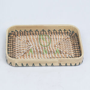 Newest Design Farm House Tray Made From Bamboo And Water Hyacinth SGS 09 03 047 01