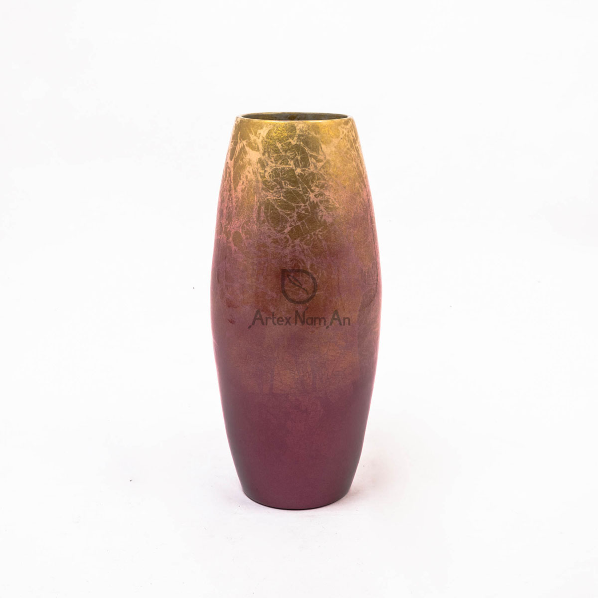 Painted Color Bamboo Flower Vase Spun Bamboo Vase S 15 02 065 01
