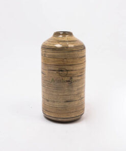 Painted Color Natural Spun Bamboo Flower Vase S 15 02 068 01
