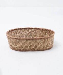 Rattan wicker woven toy snack bread storage basket RAP 10 05 003 01 L