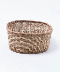 Rattan wicker woven toy snack bread storage basket RAP 10 05 003 01 L