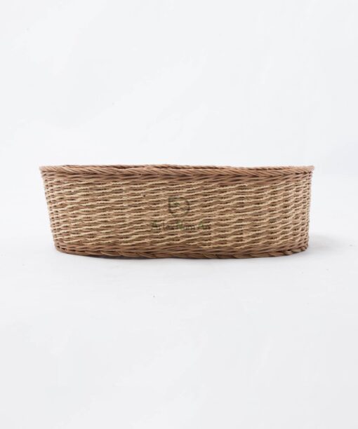 Rattan wicker woven toy snack bread storage basket RAP 10 05 003 01 L