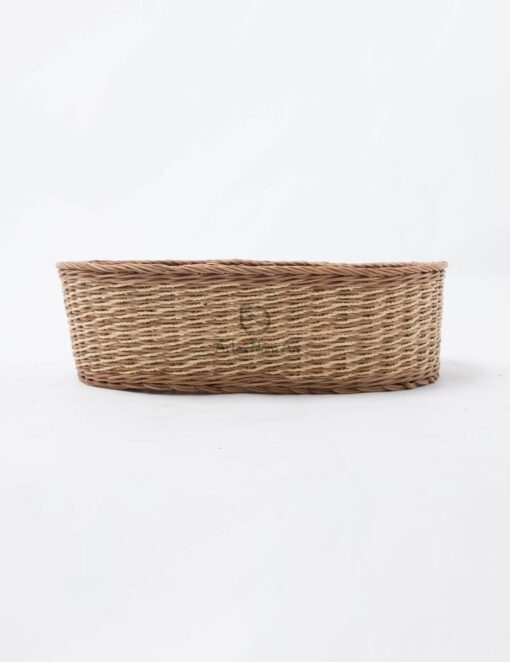 Rattan wicker woven toy snack bread storage basket RAP 10 05 003 01 L