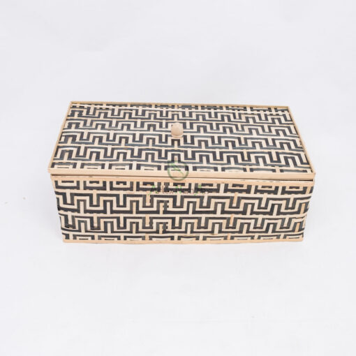 Rectangle Decorative Bamboo Gift Box From Vietnam NB 50 06 001 02