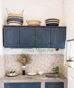 Scandinavian Tray Made From Bamboo And Seagrass SGS 09 03 046 01