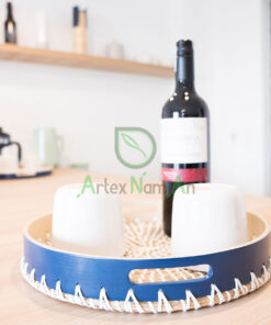 Scandinavian Tray Made From Bamboo And Seagrass SGS 09 03 046 01