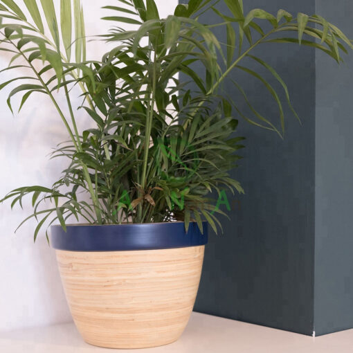 Scandinavian bamboo planter made in Vietnam S 02 16 025 01