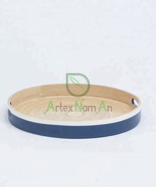 Scandinavian bamboo tray with handles S 18 03 004 01
