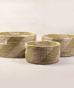 Seagrass basket natural made in vietnam SG 09 05 340 1