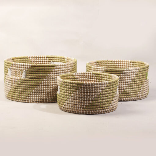 Seagrass basket natural made in vietnam SG 09 05 340 1