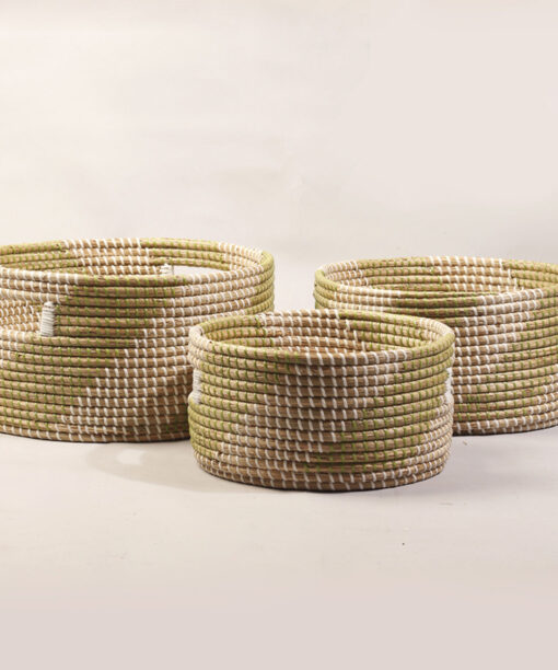 Seagrass basket natural made in vietnam SG 09 05 340 1