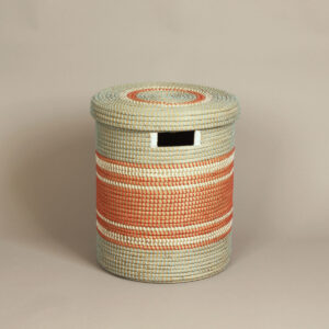 Seagrass storage basket with lids SG 09 05 306 1
