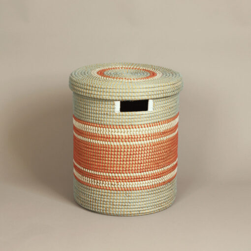 Seagrass storage basket with lids SG 09 05 306 1