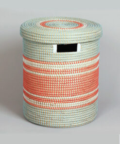 Seagrass storage basket with lids SG 09 05 306 1