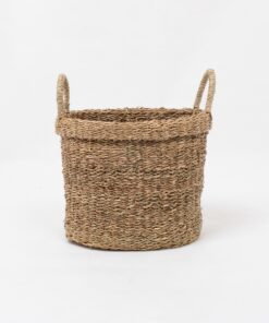 Set 3 Laundry Foldable Seagrass Belly Basket SG 06 05 220 1