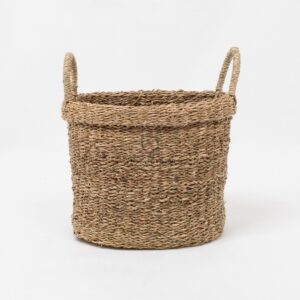 Set 3 Laundry Foldable Seagrass Belly Basket SG 06 05 220 1
