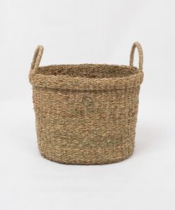 Set 3 Laundry Foldable Seagrass Belly Basket SG 06 05 220 1