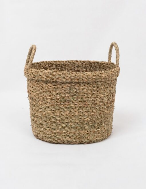 Set 3 Laundry Foldable Seagrass Belly Basket SG 06 05 220 1