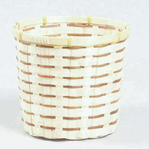 Simple Design Natural Bamboo Planter Basket NB 09 16 022 1
