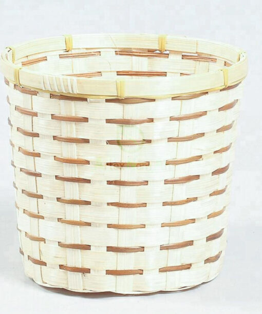 Simple Design Natural Bamboo Planter Basket NB 09 16 022 1