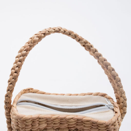 Small MOQ Rectangle Water Hyacinth Bag W 43 11 002 07
