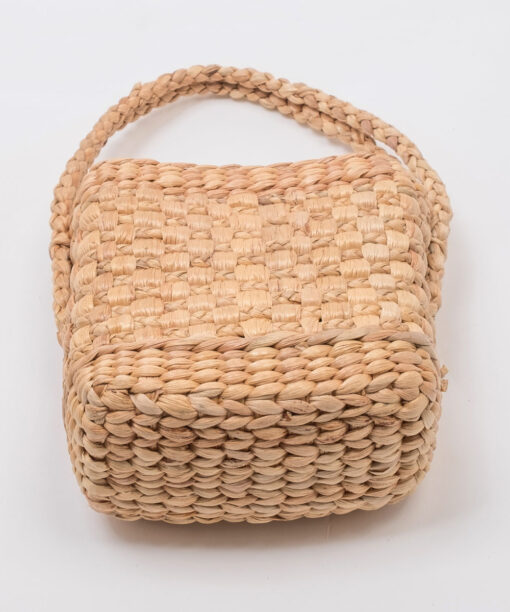 Small MOQ Rectangle Water Hyacinth Bag W 43 11 002 07
