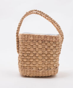 Small MOQ Rectangle Water Hyacinth Bag W 43 11 002 07