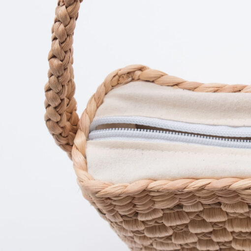Small MOQ Rectangle Water Hyacinth Bag W 43 11 002 07