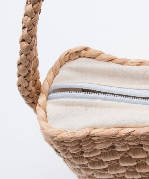 Small MOQ Rectangle Water Hyacinth Bag W 43 11 002 07