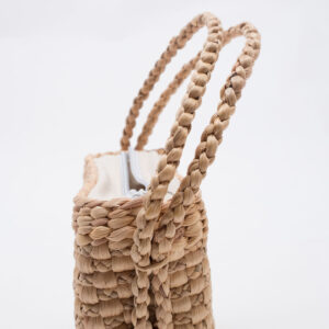 Small MOQ Rectangle Water Hyacinth Bag W 43 11 002 07