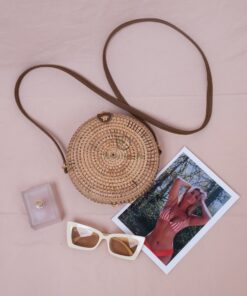 Small MOQ Round Beach Vintage Rattan R 38 11 001 05
