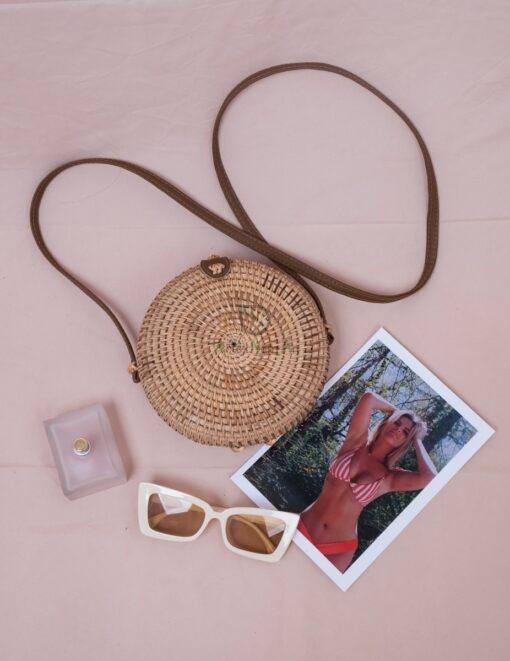 Small MOQ Round Beach Vintage Rattan R 38 11 001 05