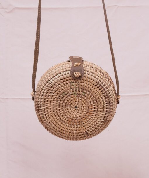 Small MOQ Round Beach Vintage Rattan R 38 11 001 05