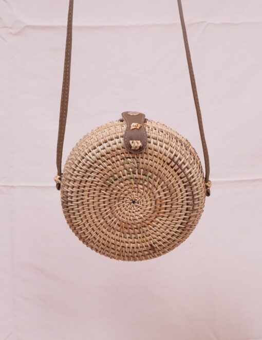 Small MOQ Round Beach Vintage Rattan R 38 11 001 05