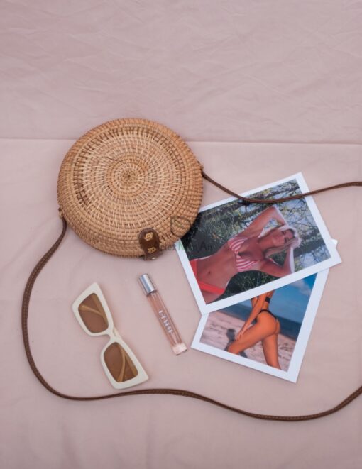 Small MOQ Round Beach Vintage Rattan R 38 11 001 05
