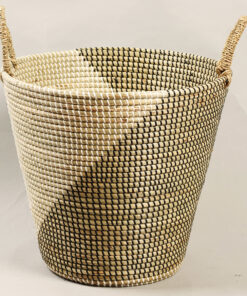 Snail Pattern Seagrass Storage Baskets SG 09 05 344 1
